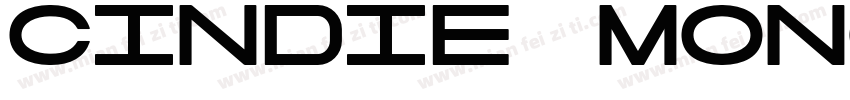 Cindie Mono C字体转换